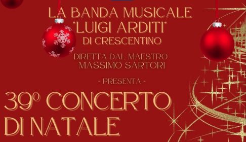 39° Concerto di Natale della Banda Musicale "Luigi Arditi" - 5 gennaio 2022