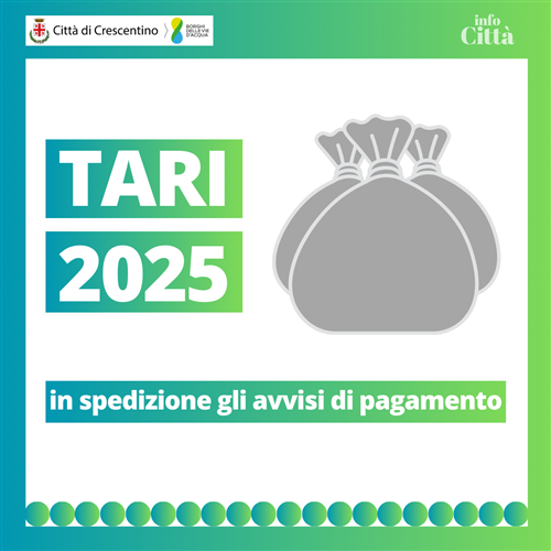 TARI 2025: in partenza gli avvisi di pagamento