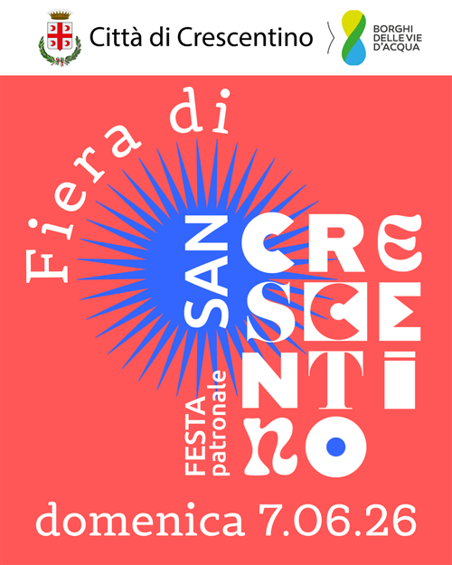 Torna la â€œFiera di San Crescentinoâ€: al via la manifestazione dinteresse per gli ambulanti.