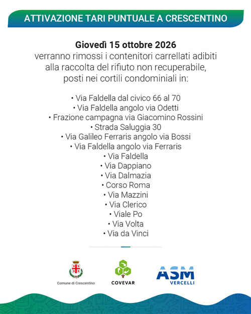 Raccolta rifiuti: al via la rimozione dei contenitori condominiali di colore nero