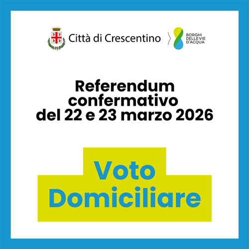 Referendum costituzionale confermativo del 22-23 marzo 2026 - Voto domiciliare
