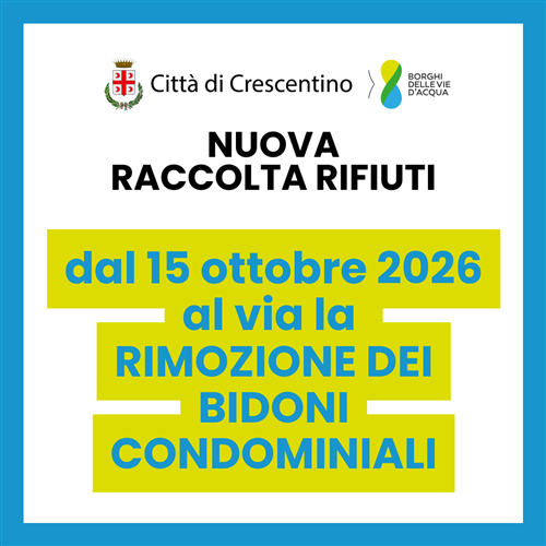 Raccolta rifiuti: al via la rimozione dei contenitori condominiali di colore nero
